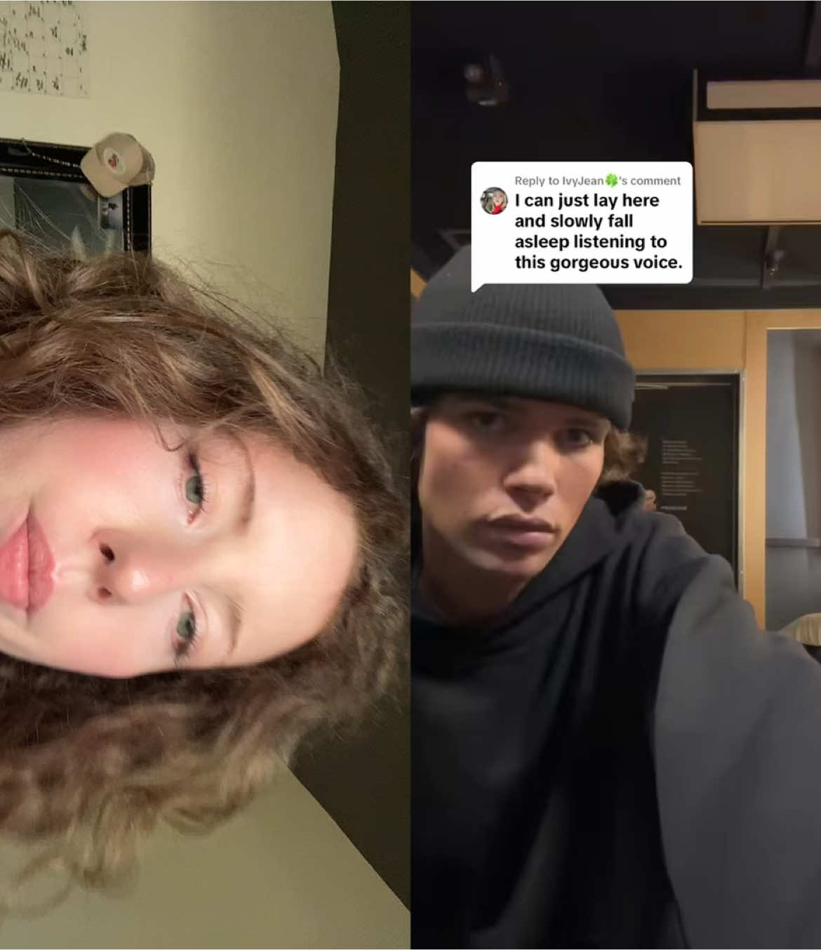 A post by @hailey.orion on TikTok caption: #duet with @Will Swinton #Cover love