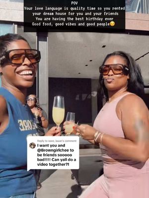 A post by @jeneenaylor on TikTok caption: Replying to @xoxo_laaan You must be new here😆😆 @Browngirlchee 🫶🏾🫶🏾