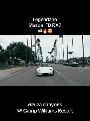 A post by @julio_nyc on TikTok caption: Legendario Mazda FD RX7  El video que me costó mucho hacerlo y tuve que repintar el bomper!  Producido por @omarorozcola y su equipo! #julio_nyc #super_cars #rx7 #julio_LA #jdm 