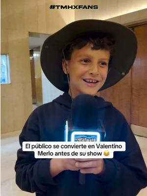 A post by @tumusicahoy on TikTok caption: LOS VERDADEROS FANS 😍 El público reversiona #hoy antes del show de #valentinomerlo en el Teatro Gran Rex 🤣😂 #tumusicahoy #tmh #musicosentiktok #tiktokmehizover #tmhxfans 