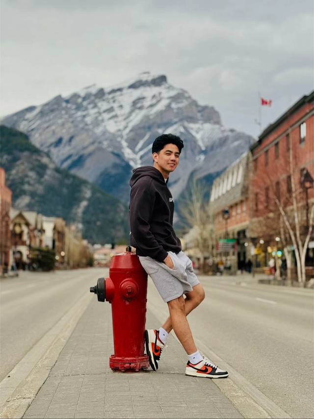 A post by @argellegomez on TikTok caption: Banff Experience #Banff #nationalpark #pinoyincanada #ofw #Canada
