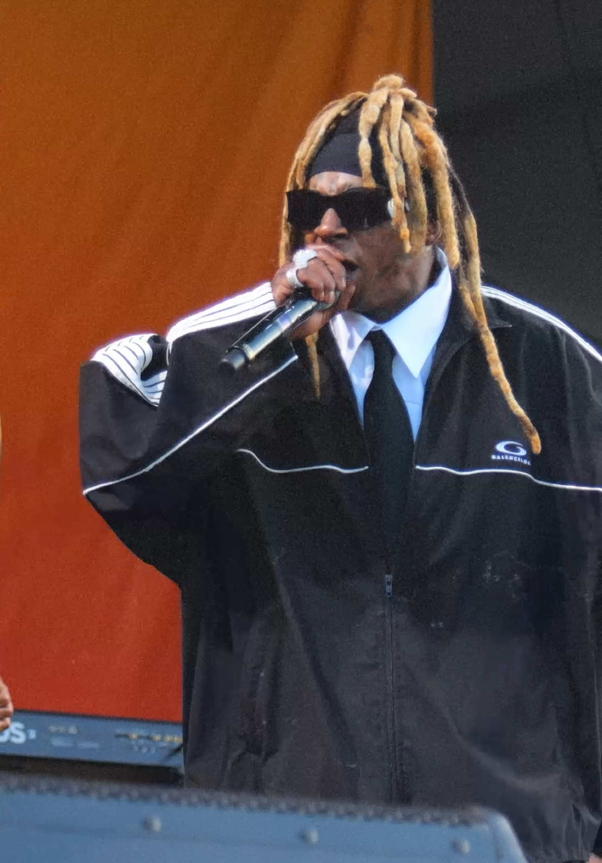 A post by @lilwayne on TikTok caption: Glad to be back home @New Orleans Jazz Fest 