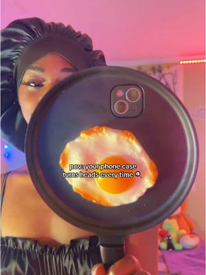 A post by @allicattt on TikTok caption: want one?? 😭😭😭😭😭🍳  #phonecases #phonecase #iphone #affiliate #fyp #trending #allicattt 