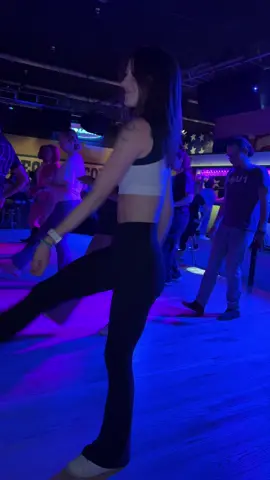 A post by @electriccowboylewisville on TikTok caption: Dirty Gurl @Lenny Cooper @ashlyn nicole #eclewisville #texas #texascheck #linedancing #linedancersoftiktok #trending #popular #viral #fyp #dfw #dallastx #hotgir🔥💋 #texasgirl❤️🤍💙 #countrybar 