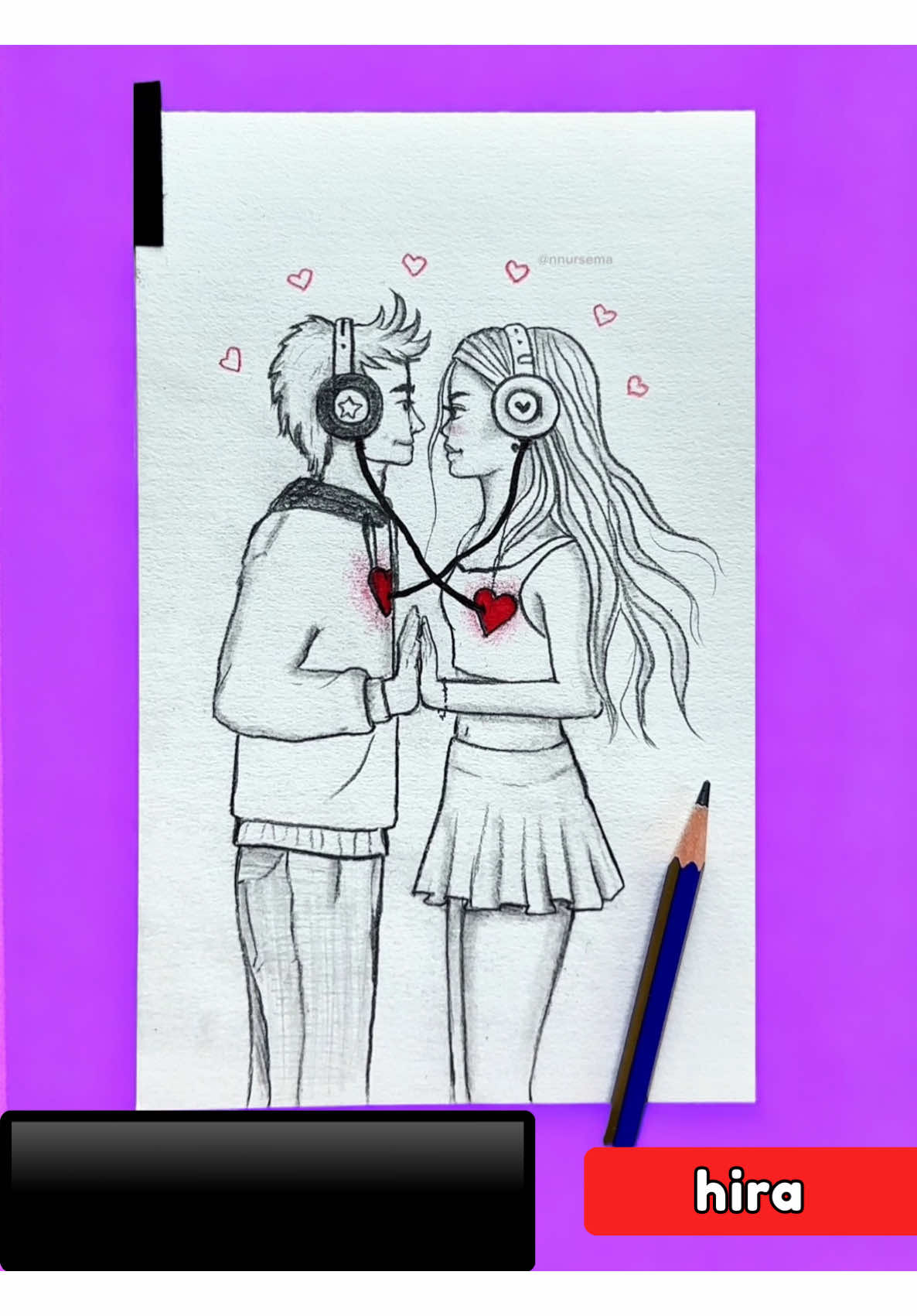A post by @nnursema on TikTok caption: @RÜYA adlı kullanıcıya yanıt veriliyor #hira 