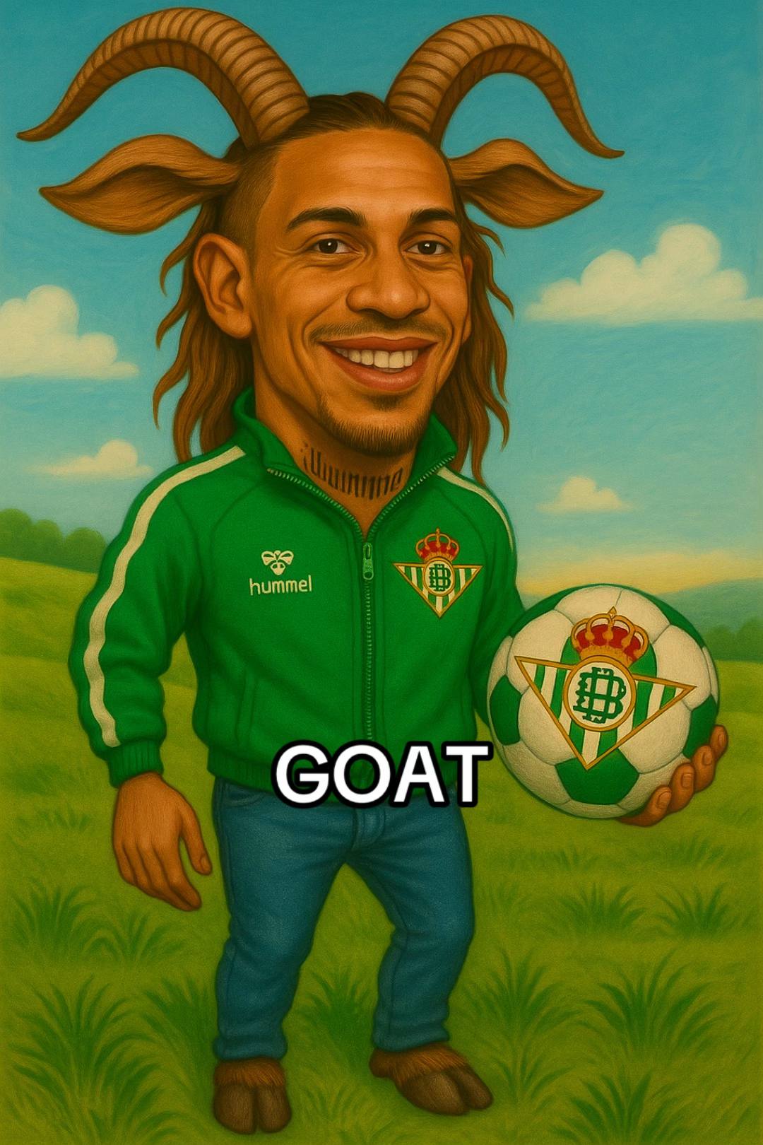 A post by @realbetisbalompie on TikTok caption: #RealBetis #Antony #Fútbol #Humor #TikTokFootballAcademy #DeportesEnTikTok 