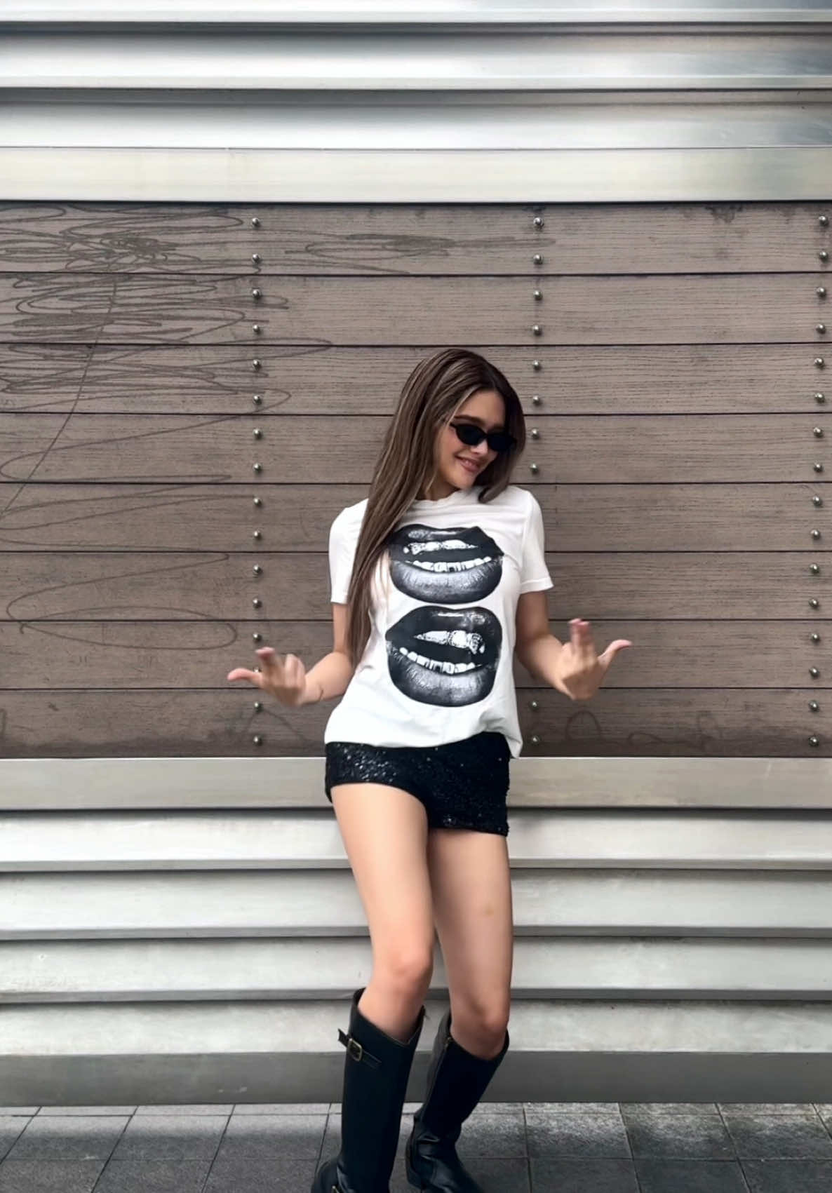 A post by @mscrizataa on TikTok caption: perfect body & perfect fits 🖤  Use my code “Criza” for discount :) from @SHEIN Philippines DAZY