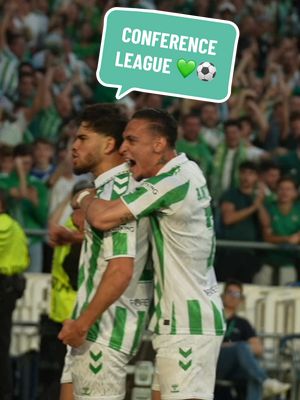 A post by @realbetisbalompie on TikTok caption: Esta primavera está para soñar 💃💚 #RealBetis #Sevillanas #Feria #Fútbol #ConferenceLeague #Fútbol 