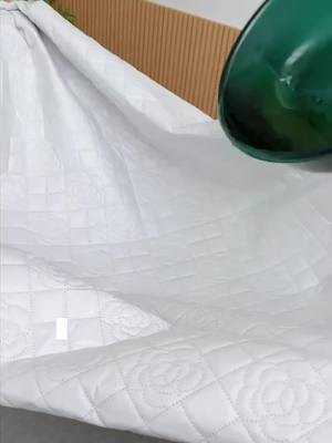 A post by @jdoanjj88 on TikTok caption: Are you sure you don't want to check out this waterproof mattress cover? With it, you no longer have to worry about your mattress getting dirty and being hard to clean!