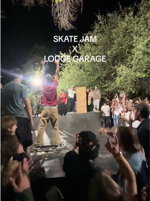 A post by @justembaswrld on TikTok caption: good work @grimsmusic I 🤍 u  skate jam #mvrsapparel #skatejam #house #college #fyp 