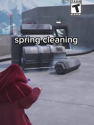 A post by @fortnite on TikTok caption: Palpatine? more like Palpa-clean! zap zap zap
