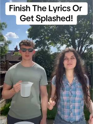 A post by @gina_meredith_ on TikTok caption: New Challenge! Finish the lyrics of get splashed! #funny #challenge #finishthelyrics 