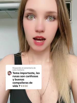 A post by @xenia.reina.mx on TikTok caption: Respuesta a @Lobo Solitario #xeniareina #rusa #rusia🇷🇺 #chicarusa 