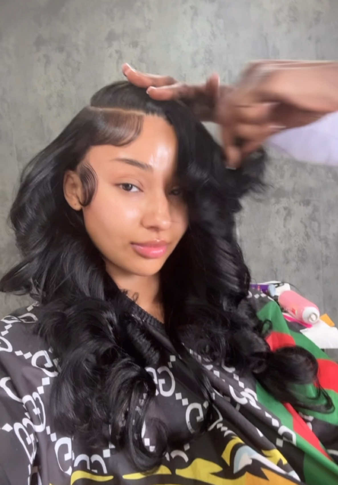 A post by @rubirose on TikTok caption: I get prettier when my hair done 😍@Dora95th 
