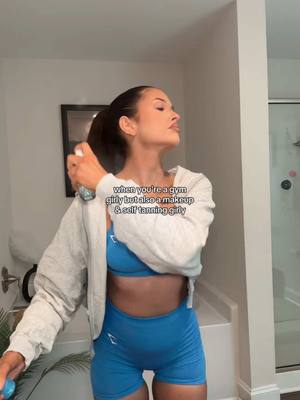 A post by @jade.amberrrrr on TikTok caption: it's like a whole production atp🎀🎥 gym set from @Gymshark 