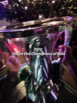 A post by @merihdemiral on TikTok caption: POV: You’re the champions of Asia 🏆