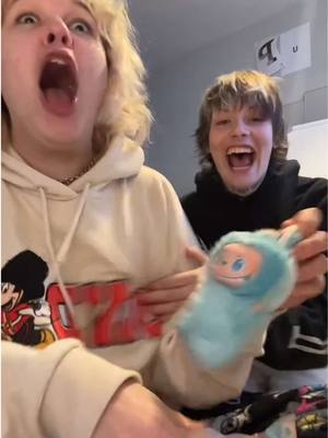 A post by @tukibirdd on TikTok caption: Labubu time (also new YouTube video out now) @billy @POP MART US 