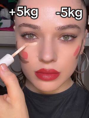 A post by @annamakeup_artist_insta on TikTok caption: 😊 #contour #facecontouring #hacklife #makeuphacks 