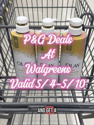 A post by @kouponingwithkristy on TikTok caption: P&G Deals at Walgreens! Valid until 5/10! #couponcommunity #couponing #coupon #couponfamily #walgreens #walgreenscouponing #walgreenscouponer #walgreensdeals #walgreenscouponers #save #savemoney #deals #learntocoupon