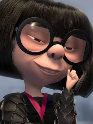 A post by @disney on TikTok caption: No matter the ball, runway, or gala, Edna has fashion genius to spare, dahling! 💅 🎥: Stream The Incredibles and Incredibles 2 on @disneyplus.