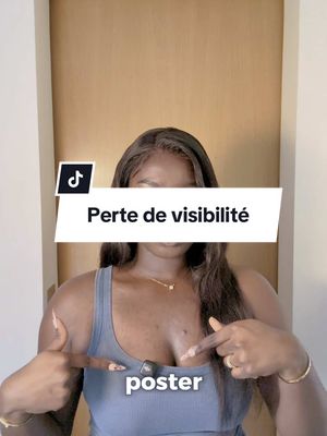 A post by @_myamm_ on TikTok caption: Perte de visibilité 🫣 #astucetiktok #contentcreators #tutorial #montagevideo 