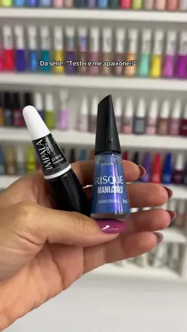 A post by @talitacardozo on TikTok caption: Misturinha de esmaltes 😍