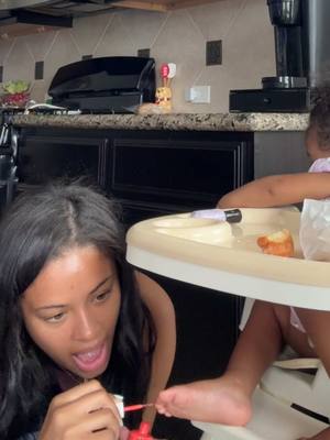 A post by @nayaloyden4 on TikTok caption: The princess is back at the salon lol! #girlmom #mom #momlife 