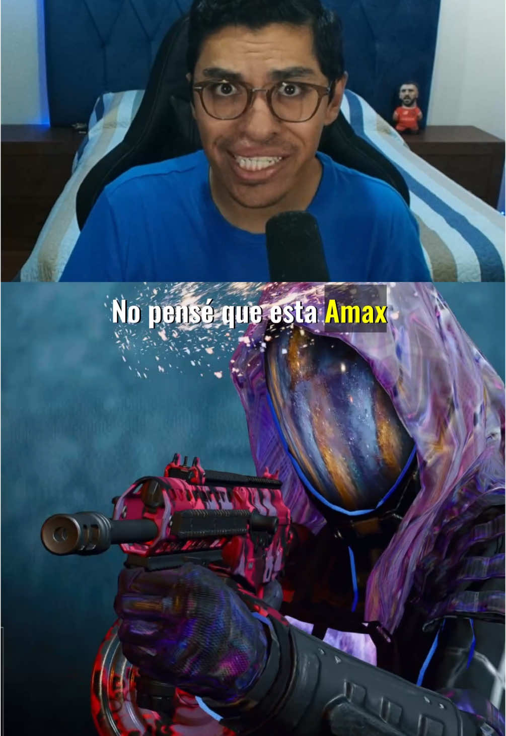A post by @itsroyaltyg on TikTok caption: ESTA NUEVA AMAX ESTÁ ROTA! #warzone #warzoneclips #warzonebestclips #warzonefunnyclips #warzoneloadout #warzonetips #callofduty #callofdutywarzone #codwarzone #parati #foryou #fy #gamerentiktok 