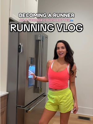 A post by @queenofgettingbanned on TikTok caption: BECOMING A RUNNER (day 11) today I have a running buddy!! 💖👀  @🌽 @Waterboy #running #runningvlog #waterboypartner #runningmotivation 