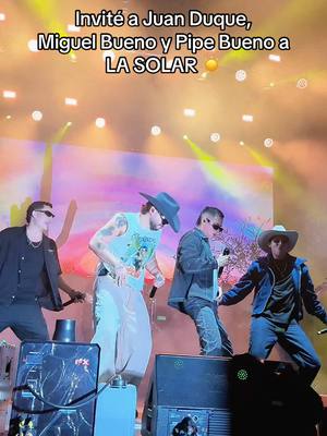 A post by @nicohernandezmusic on TikTok caption: Sorpresas en La Solar☀️🔥 Que tal suena Solcito en este ritmo?  🤠 #juanduque #miguelbueno #pipebueno #solcito 