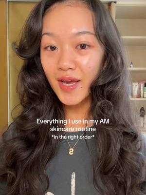A post by @charinecheungg on TikTok caption: my current morning skincare routine in order ☀️ (I’m travelling and very tired can u tell) @imfrom_us mugwort essence @TIRTIR Inc. sos serum @iUNIK beta glucan serum @ma:nyo US 4GF eye cream @PURITO SEOUL oat in calming gel cream @Paula’s Choice youth extending daily hydrating fluid  @House of Hur tropical dew sun cream @EADEM le chouchou lip balm fig sauce #skincareroutine #morningskincareroutine #skincareroutinetips 