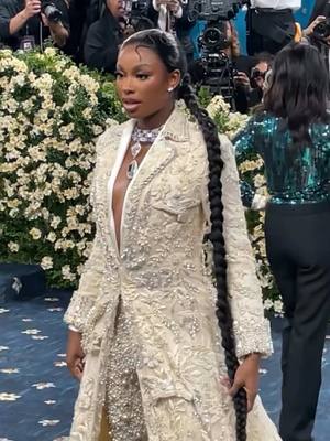 A post by @cocojonessource on TikTok caption: Coco Debut at the Met Gala #cocojones #MetGala #fashion #fyp 