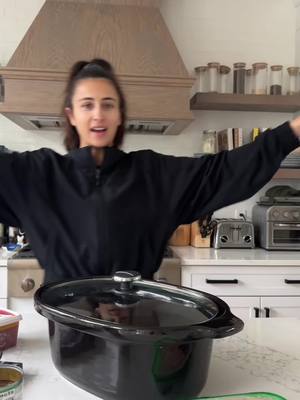 A post by @notnataliejbenson on TikTok caption: Happy Cinco de Mayo!🌮😋🪅The easiest slow cooker chicken taco recipe #fyp #cincodemayo #tacos #tacorecipe 