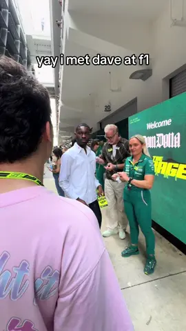 A post by @harrylovespandas on TikTok caption: he was too stunned to speak #dave #ukrap #f1 #formula1 #centralcee 