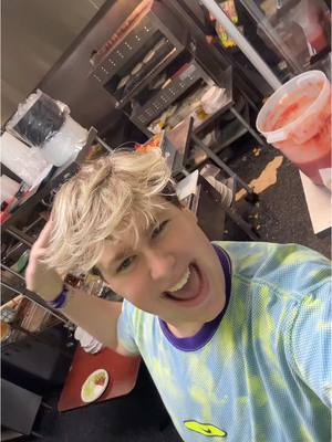 A post by @benjigreenn on TikTok caption: my favorite Mexican restaurant  #fyp 