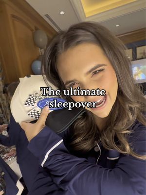 A post by @thecordlefamily on TikTok caption: The ultimate sleepover!!! @TAYLOR & SOPHIA @Shelby & Dylan @Savannah Alexander @Minky Couture 