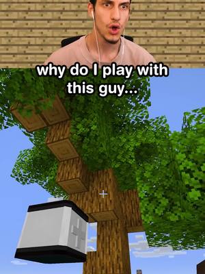 A post by @moosecraftmc on TikTok caption: why do I play with this guy in minecraft pokemon #minecraft #scary #horror #youtube #twitch #minecraftmemes #foryou #fyp #streamer #trendingreels #trend #minecraftbuild