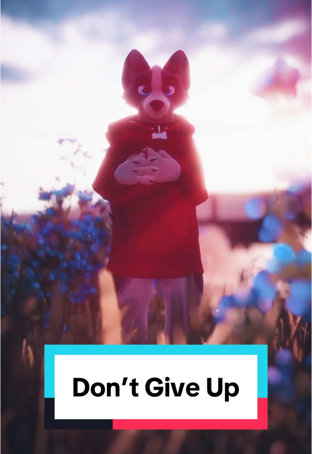 A post by @littlealphapup on TikTok caption: It’s worth pressing onward ❤️‍🩹#furry #furryfandom #littlealphapup #MentalHealth #cptsd 