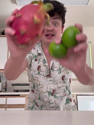 A post by @danielmccoin on TikTok caption: Dragon fruit Ceviche 