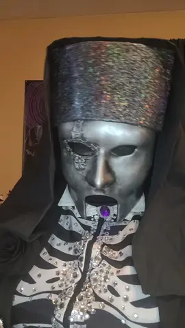 A post by @bloodbathqueen_sfx on TikTok caption: #onyxghoul #thebandghost #ghostbccosplay #ghoulettes #ghoul #followoforfollow #cosplaycommunity #fyp 