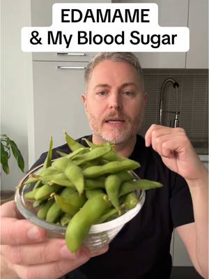 A post by @insulinresistant1 on TikTok caption: Edamame and my blood sugar. How does it affect my glucose levels? ##bloodsugar##glucose##insulinresistant1##edamame