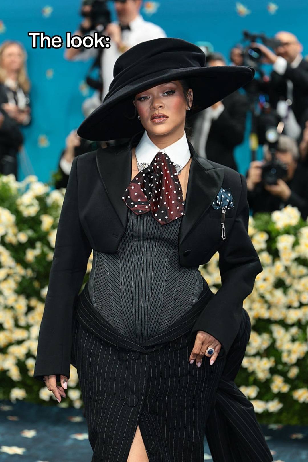 A post by @fentybeauty on TikTok caption: FINE & DANDY 😮‍💨 Save this post for all the tea on @Rihanna’s glam.