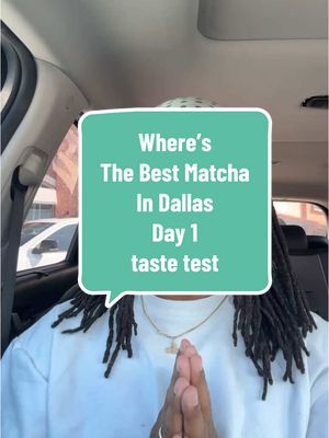 A post by @keith_lee125 on TikTok caption: Where’s The Best Matcha In Dallas Day 1 taste test 💕 would you try it 💕 #foodcritic 