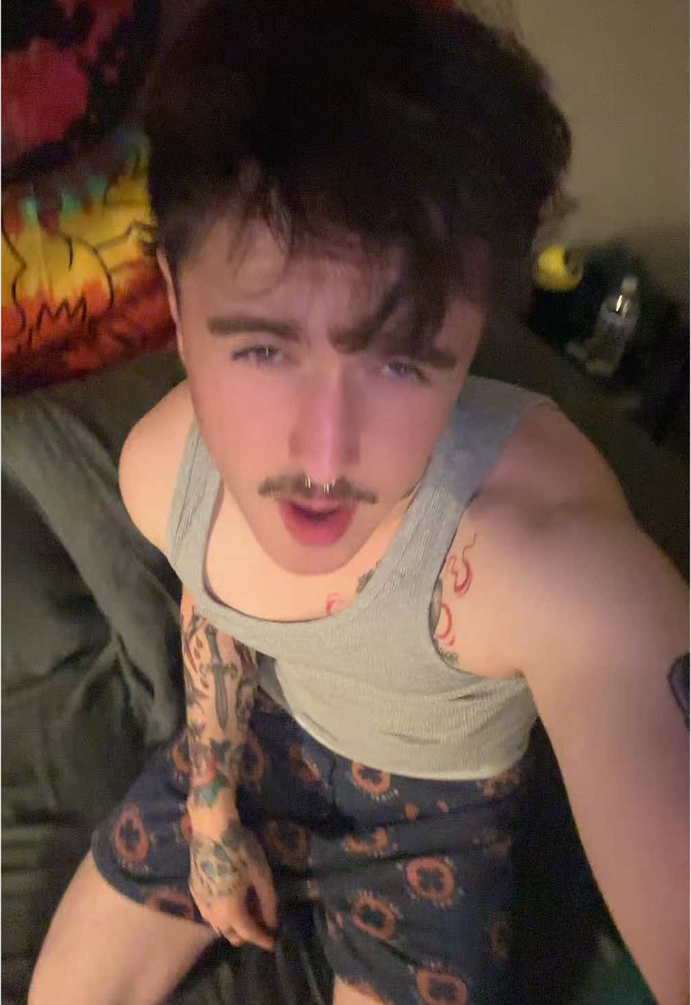A post by @queerhummus on TikTok caption: hi