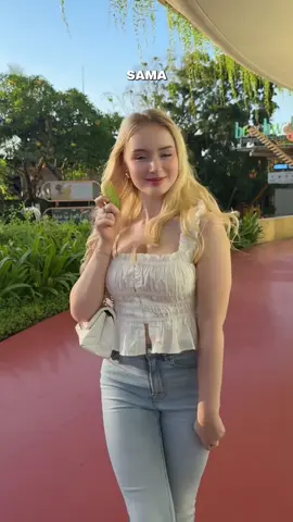 A post by @bule_barbie on TikTok caption: Akhirnya jalan bareng sayangku lagi🥒jangan baper ya nontok kita jaln bareng