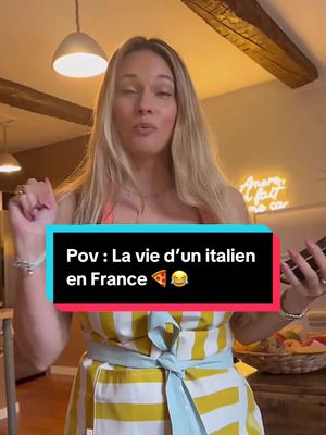 A post by @charlene_et_francesca on TikTok caption: 😂😂😂 là vie d’un italien en France quand il doit commander une pizza 😂😂😂 #humour #mdr #funny #funnyvideos😂 #couple #italie #italia #italy #Pizza 
