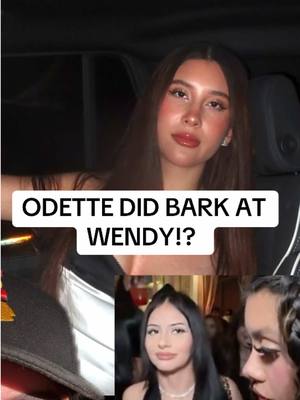 A post by @panchodoesitbetter on TikTok caption: ODETTE DID BARK AT WENDY!? #odette#odetteeffect#wendyortiz#wendy#benjychavez#influencer#fyp#shocking#explore#xyz#panchodoesitbetter#chisme#hispanic#viral#trending#drama#latino#pancho#mexico#dramatiktok#fyp
