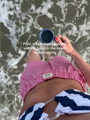 A post by @claudia.harrington on TikTok caption: New England summer is almost HERE!!! I bought so many watercolor books for the summer 🎨 #narragansett #watercolor #watercoloring #watercoloronthebeach #emilylexstudio #watercoloringforbegginers #howtowatercolor #pinterestaesthetic 