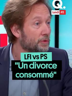 A post by @quotidienofficiel on TikTok caption: On savait l’alliance des partis de gauche au sein du NFP bringuebalante, on ne se doutait pas qu’elle était à ce point pourrie... #quotidien #actu #sinformersurtiktok #lfi #ps #nfp