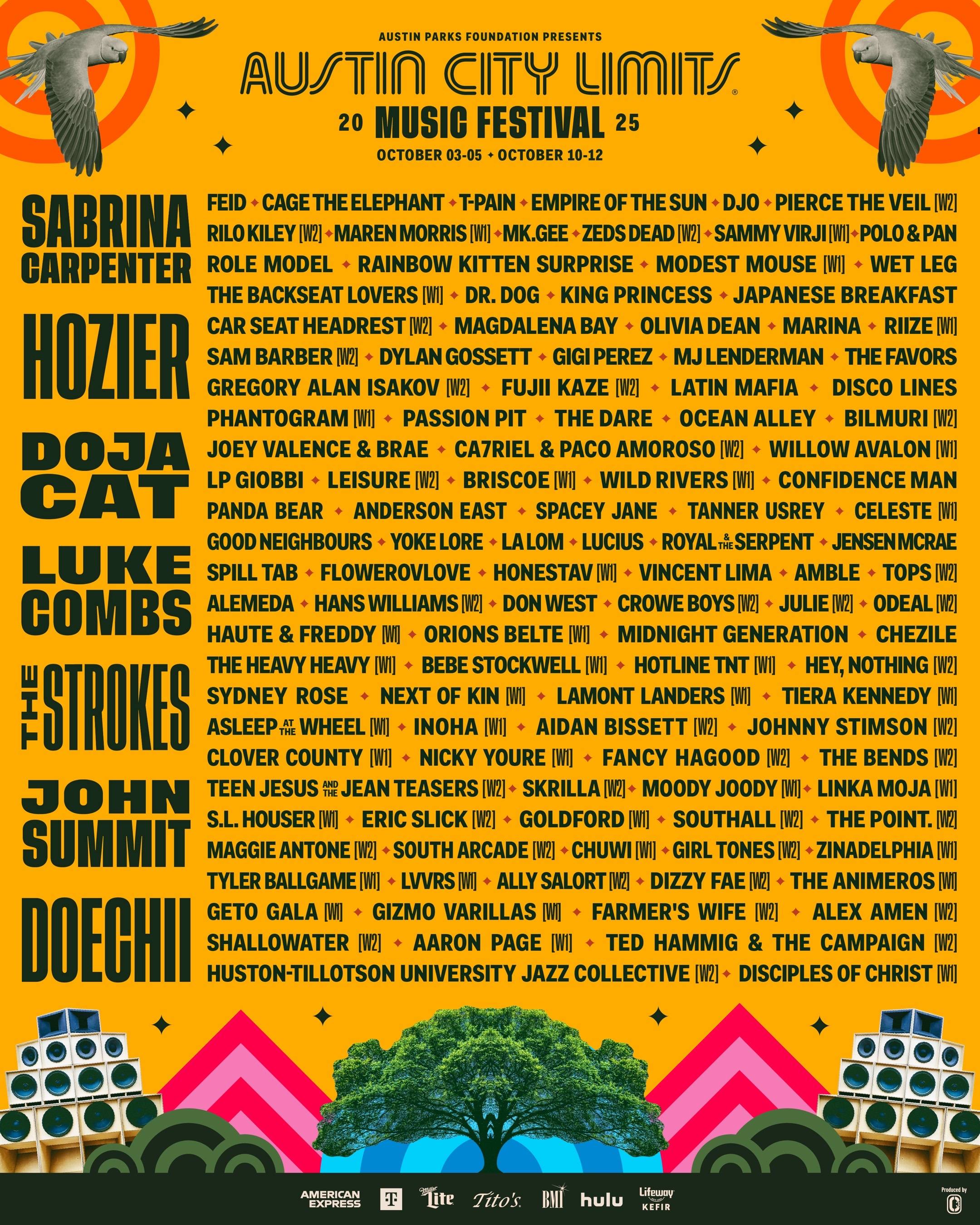 A post by @teamsabrina on TikTok caption: see u in october @ACL Music Festival  tickets on sale today at 12pm CT  at aclfestival.com #sabrinacarpenter #aclfestival 